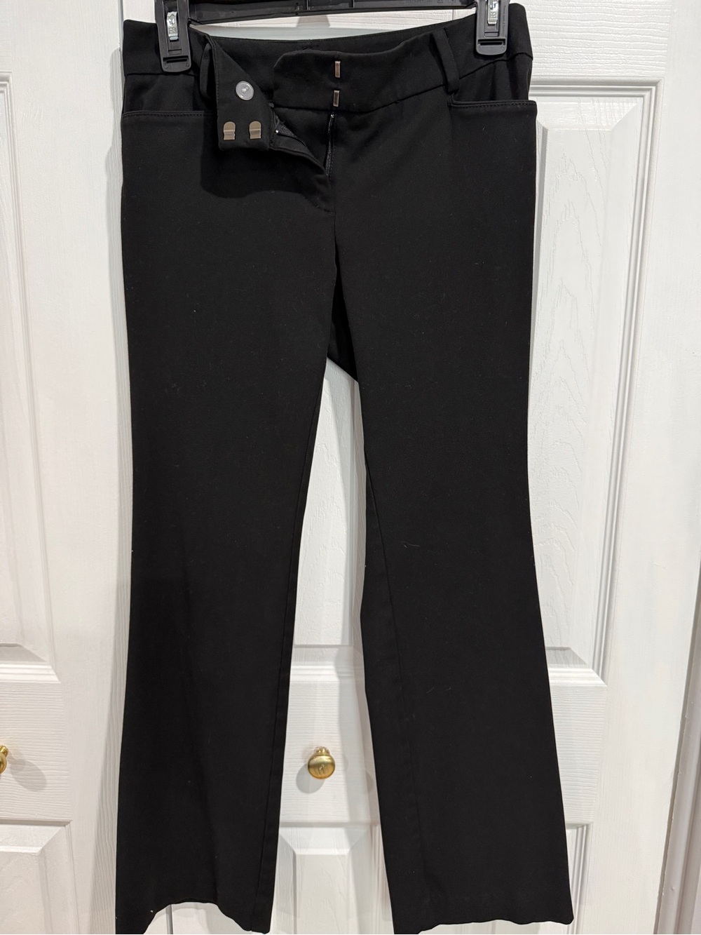 New York & Company 7th Avenue Black Petite Dress Pants